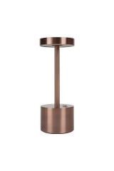 Şarjlı Dekoratif Ambiyans Masa Lambası - Yaman Old Copper Kaplama