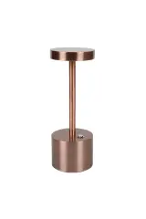 Şarjlı Dekoratif Ambiyans Masa Lambası - Yaman Old Copper Kaplama