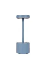 Şarjlı Dekoratif Ambiyans Masa Lambası - Yaman Açık Mavi Güvercin