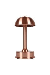 Şarjlı Dekoratif Ambiyans Premium Masa Lambası - Uzay Copper Kaplama