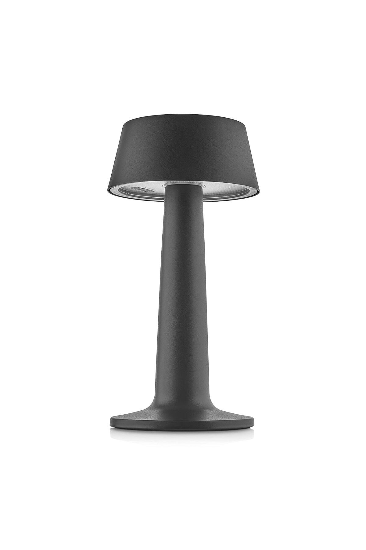 Type-C Dekoratif Ambiyans Masa Lambası - Linda Mat Siyah